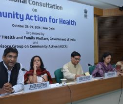 The discussion on Perspective of Development Partners on Community Action is in progress