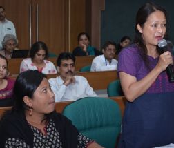 Question-Answer session in progress