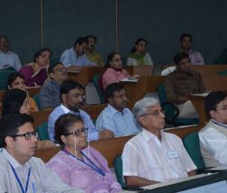A view of the participants. Front row (left to right) - Mr Manish Thakur, Mission Director, Assam; Ms Indu Capoor and Dr H Sudarshan, Members AGCA and Mr M R Synrem, Mission Director and commissioner, Meghalaya